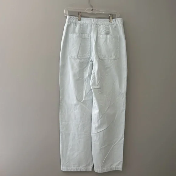Aritzia Sun•deh Sundays Best Jaden Pant Chino in Lt Blue 6 - Picture 13 of 13